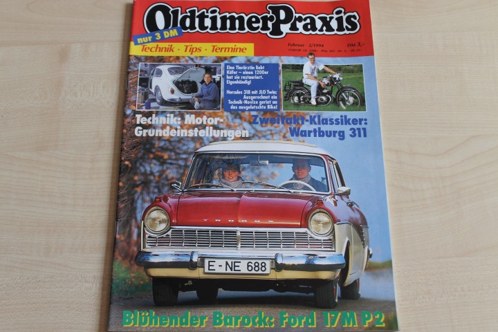 Deckblatt Oldtimer Praxis (02/1994)